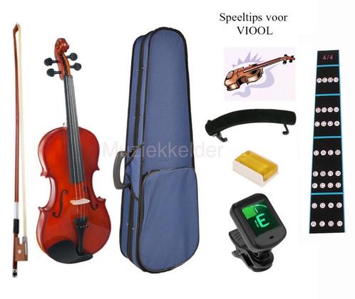 Viool set 4/4 Gratis verzending Gratis tip/oefenboek!!, Muziek en Instrumenten, Strijkinstrumenten | Violen en Altviolen, 4/4-viool