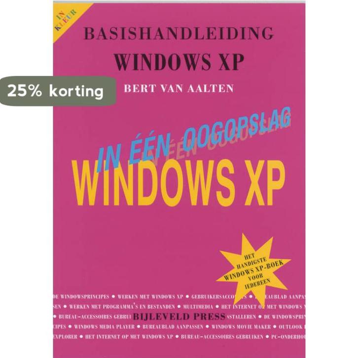 Basishandleiding Windows Xp In Oogopslag 9789055481453, Boeken, Informatica en Computer, Zo goed als nieuw, Verzenden