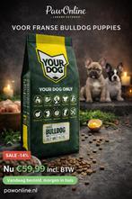 Yourdog Franse Bulldog Pup vleesbrokken Aanbieding !, 8 tot 15 weken, Geslacht onbekend, Bulldog, Meerdere