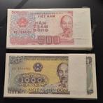 Vietnam. - 100 x 500 and 100 x 1000 Dong - 1988 - Pick 101
