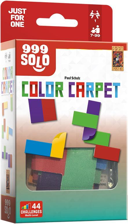 Solo - Color Carpet | 999 Games - Reisspellen, Hobby en Vrije tijd, Gezelschapsspellen | Bordspellen, Nieuw, Verzenden
