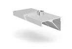 Afzuigkap met verlichting- 120x70cm - Hendi - 229316, Doe-het-zelf en Verbouw, Ventilatie en Afzuiging, Verzenden, Nieuw