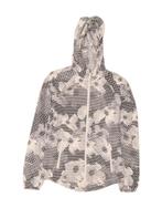 NIKE Womens Hooded Tracksuit Top Jacket UK 6 XS Grey, Kleding | Dames, Verzenden, Nieuw