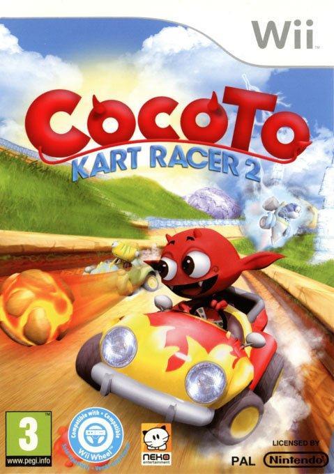 Wii Cocoto Kart Racer 2, Spelcomputers en Games, Games | Nintendo Wii, Zo goed als nieuw, Verzenden