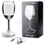 LED wijn glas RGB/WW design tafellamp, Nieuw, Ophalen of Verzenden, Led-lamp