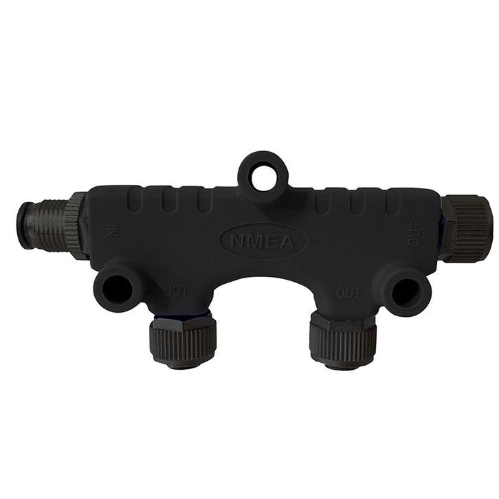 NMEA 2000 Micro Multi-port T-connector 2-ports, Watersport en Boten, Navigatiemiddelen en Scheepselektronica, Nieuw, Ophalen of Verzenden