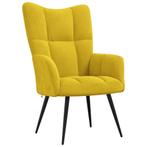 Design Relaxstoel Mosterd - Retourdeal! - Comfortabel & Chic, Huis en Inrichting, Ophalen of Verzenden, Nieuw, Overige kleuren