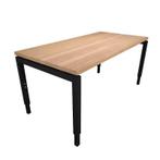 Recht N-poot bureau, 120 x 80 cm, Overige plaatsen, Ophalen of Verzenden, Nieuw in verpakking, Bureau