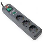 Stekkerdoos met overspanningsbeveiliging | Brennenstuhl |, Doe-het-zelf en Verbouw, Elektra en Kabels, Verzenden, Nieuw