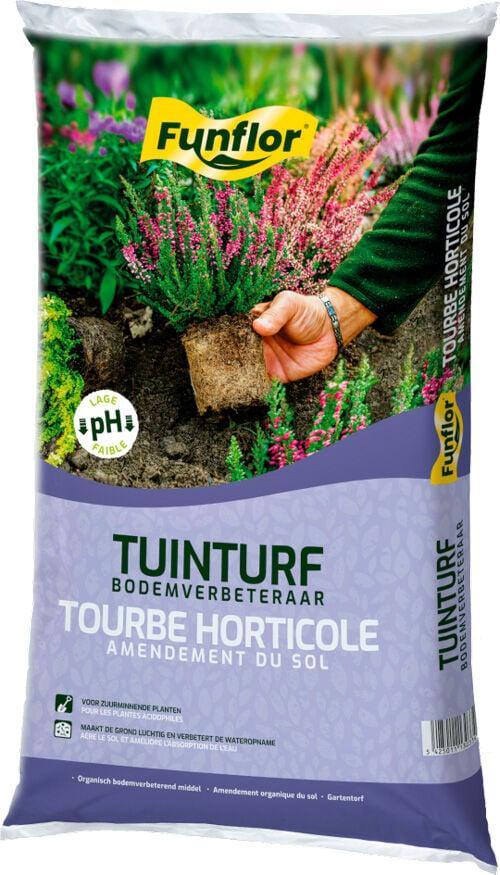 Funflor Tuinturf zak 40L, Tuin en Terras, Aarde en Mest, Ophalen of Verzenden