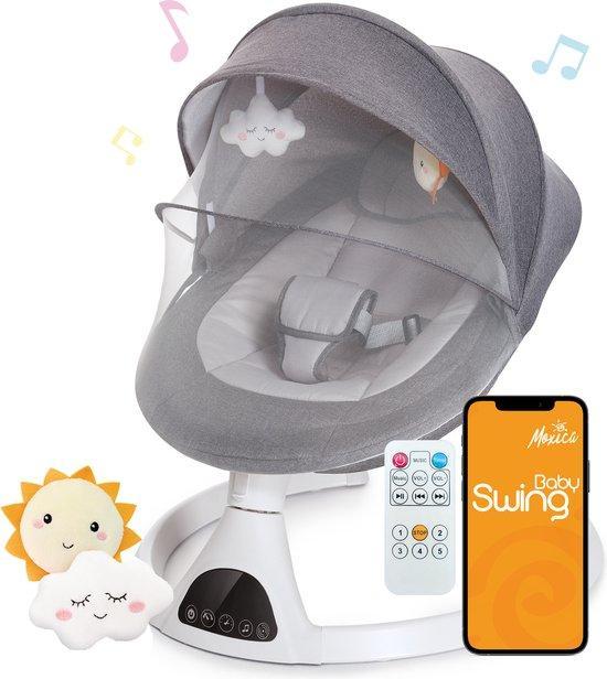 2dekans | Moxica Wipstoel Elektrisch - Babyschommel -, Kinderen en Baby's, Kinderkamer | Inrichting en Decoratie, Zo goed als nieuw