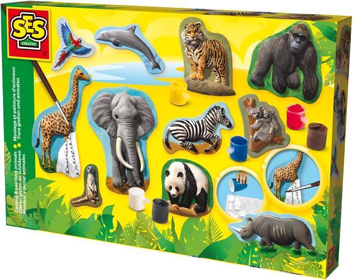 SES - Figuren Gieten en Schilderen - Dieren | SES Creative -, Hobby en Vrije tijd, Knutselen, Nieuw, Verzenden