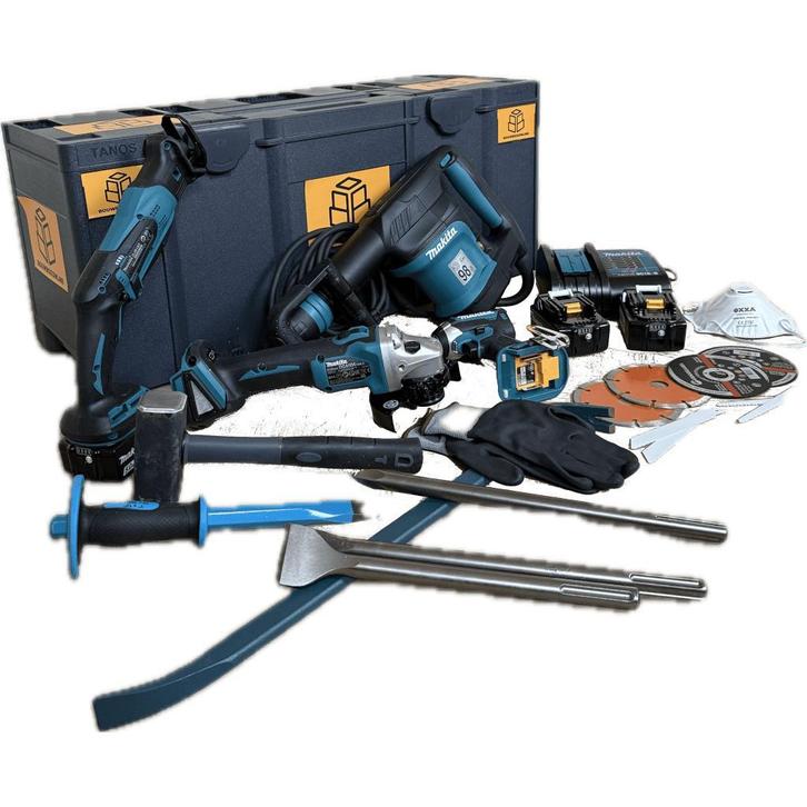 Breekhamer huren– Complete Slopersbox met Makita Gereedschap, Doe-het-zelf en Verbouw, Gereedschap | Boormachines, Nieuw, Verzenden