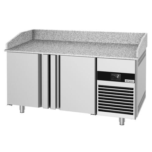 GGM Gastro | Pizza koelwerkbank PREMIUM - 1550x800mm - met 2, Zakelijke goederen, Horeca | Meubilair en Inrichting, Verzenden