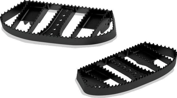 Burly Brand MX Floorboards - Black - B13-1050B, Auto-onderdelen, Interieur en Bekleding, Ophalen of Verzenden