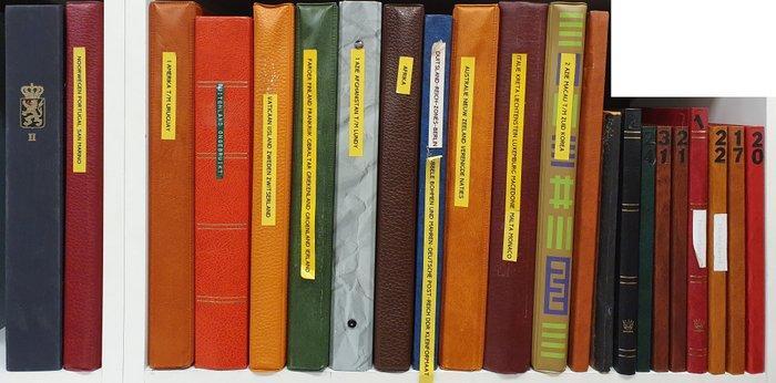 Wereld - Collectie in 22 albums & stockboeken, Postzegels en Munten, Postzegels | Amerika