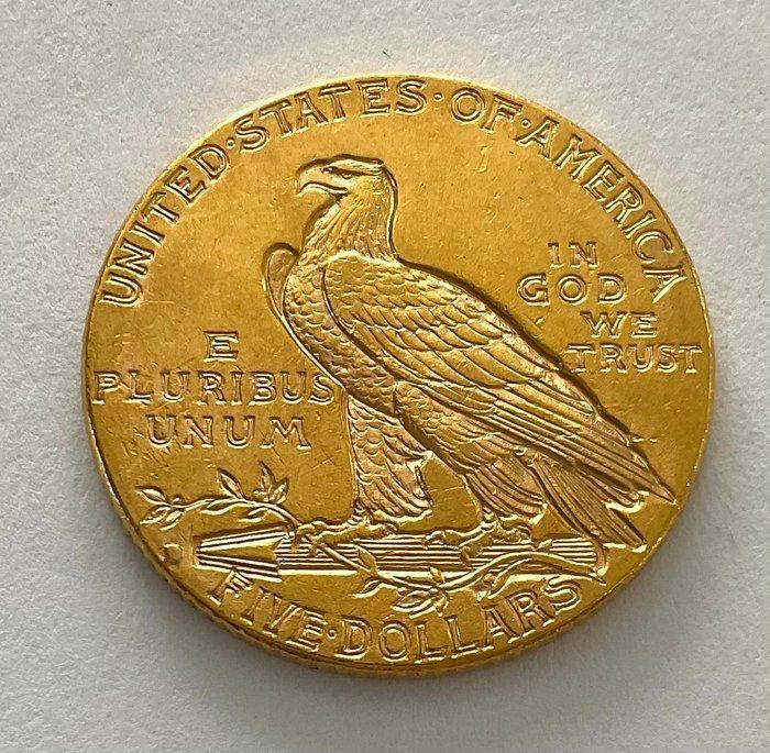 Verenigde Staten. 5 Dollars 1914 - Indian Head, Postzegels en Munten, Munten | Europa | Niet-Euromunten