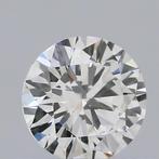 1 pcs Diamant (Natuurlijk) - 0.40 ct - Rond - E - VVS1 -, Nieuw