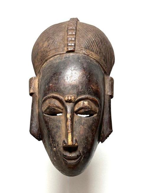 ceremonieel masker - Baule - Ivoorkust (Zonder Minimumprijs), Antiek en Kunst, Kunst | Niet-Westerse kunst