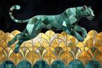Iconica - Art Deco Emerald Panther - Unique 1/1 XXL (100x150