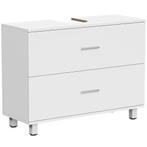 Modern Badkameronderkast Met 2 Lades, Vrijstaande Onderkast, Verzenden, Nieuw