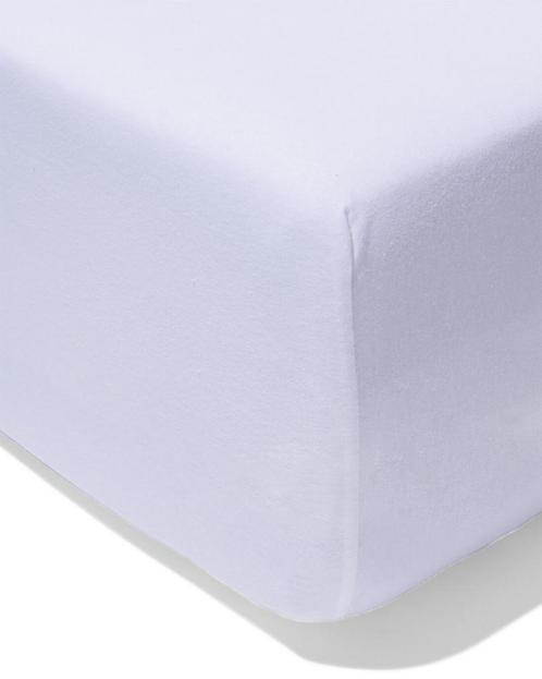 HEMA Boxspring hoeslaken jersey 180x200/220 wit, Huis en Inrichting, Slaapkamer | Beddengoed, Nieuw, Verzenden
