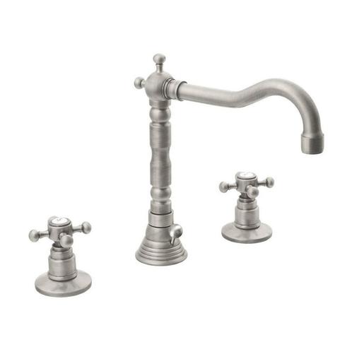 Wastafelmengkraan Retro 3-gats Sapho Antea 2-knop Uitloop, Doe-het-zelf en Verbouw, Sanitair, Kraan, Nieuw, Ophalen of Verzenden