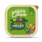 11x Edgard & Cooper Kuipje Vers Vlees Hondenvoer Lam - Rund, Verzenden