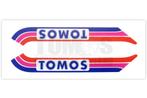 Tomos Stickerset tank standaard automatic paars blauw / r..., Ophalen of Verzenden, Nieuw