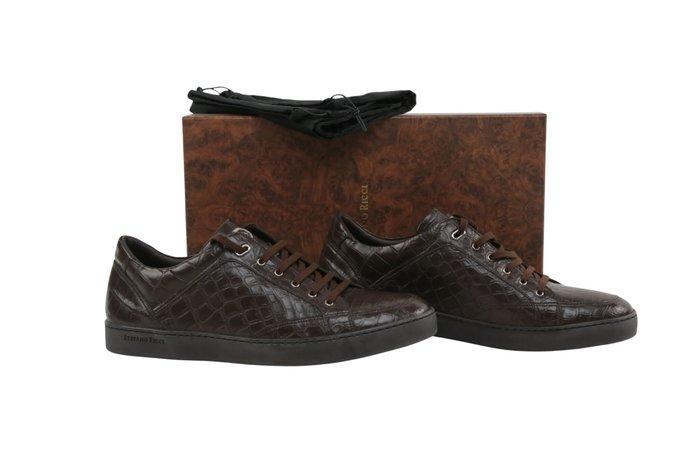 STEFANO RICCI RRP 5800€ Low-Top Sneakers – 100% Alligator –, Kleding | Heren, Schoenen