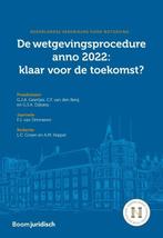 9789462128019 De wetgevingsprocedure anno 2022: klaar voo..., Boeken, Verzenden, Nieuw, F.J. van Ommeren