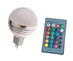 LED Bollamp RGB - 3 Watt - MR16, Huis en Inrichting, Lampen | Losse lampen, Ophalen of Verzenden, Nieuw, Modern