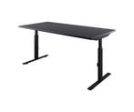 Verstelbaar bureau in hoogte - Zwart Bureaublad - Aanbieding, Huis en Inrichting, Bureaus, Verzenden, In hoogte verstelbaar, Nieuw