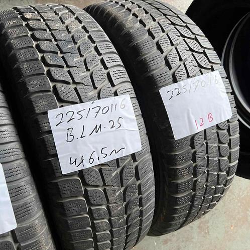 2 x Bridgestone Blizzak LM-25 225-70-16 Winterbanden 6,5mm, Auto-onderdelen, Banden en Velgen, 16 inch, Winterbanden, 225 mm, Personenwagen
