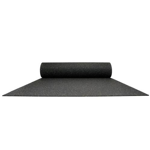 Sportvloer - Rol van 12,5 m2 - Dikte 6 mm - Zwart / Groen, Sport en Fitness, Overige Sport en Fitness, Verzenden