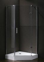 douchecabine 5 hoek 900x900x1920mm chroom helder glas, Ophalen of Verzenden, Nieuw