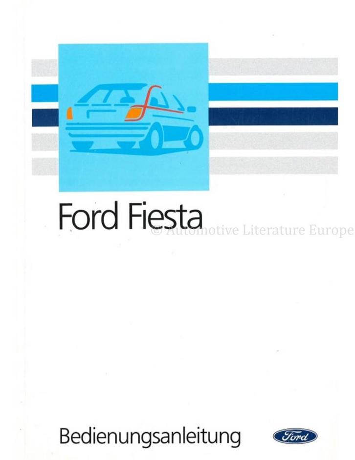 1989 FORD FIESTA INSTRUCTIEBOEKJE DUITS, Auto diversen, Handleidingen en Instructieboekjes