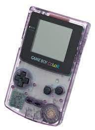 Nintendo Game Boy Color Transparant Purple (Nette Staat &..., Spelcomputers en Games, Spelcomputers | Nintendo Game Boy, Zo goed als nieuw