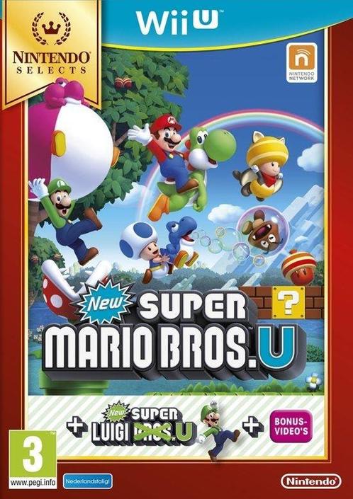 New super Mario bros U + new super Luigi U, Spelcomputers en Games, Games | Nintendo Wii U, Verzenden