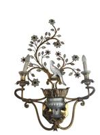 Wandkandelaar (3) - Brons, Glas, IJzer, Antiek en Kunst, Curiosa en Brocante