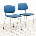 (2) Twee Blauwe Gispen Design Stoelen, Huis en Inrichting, Stoelen, Ophalen of Verzenden, Nieuw
