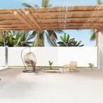 vidaXL Windscherm uittrekbaar 180x1200 cm crèmekleurig, Tuin en Terras, Verzenden, Nieuw