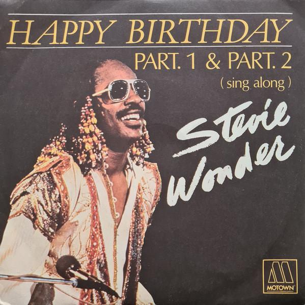 vinyl single 7 inch - Stevie Wonder - Happy Birthday, Cd's en Dvd's, Vinyl Singles, Zo goed als nieuw, Verzenden