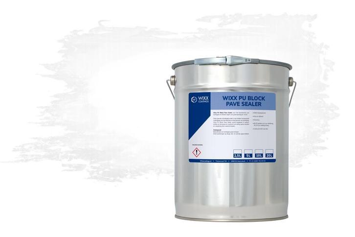 Wixx PU Block Pave Sealer 100% Transparant 10L, Doe-het-zelf en Verbouw, Verf, Beits en Lak, Verf, Nieuw, 5 tot 10 liter, Verzenden