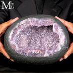 Amethist Geode – Stille Kamer - Hoogte: 220 mm - Breedte:, Verzamelen, Nieuw