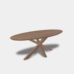 Tafel Ovaal Eikenhout  Matrix Hout  140x90, Huis en Inrichting, Tafels | Eettafels, Nieuw