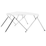 Biminitop Wit 4-Boogs - Topdeal! - 210x137cm - retourdeal, Ophalen of Verzenden, Nieuw
