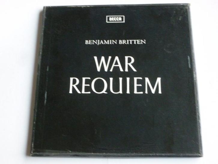Benjamin Britten - War Requiem (2 LP) decca, Cd's en Dvd's, Vinyl | Klassiek, Zo goed als nieuw, Verzenden