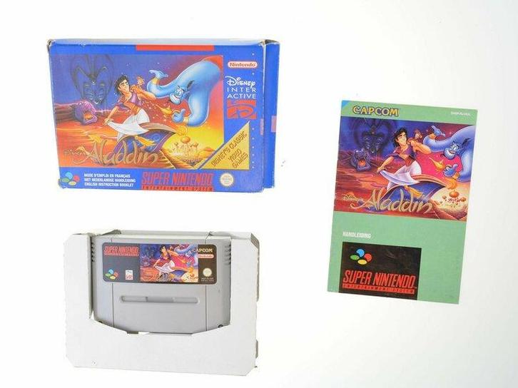 Aladdin [Super Nintendo], Spelcomputers en Games, Games | Nintendo Super NES, Zo goed als nieuw, Ophalen of Verzenden