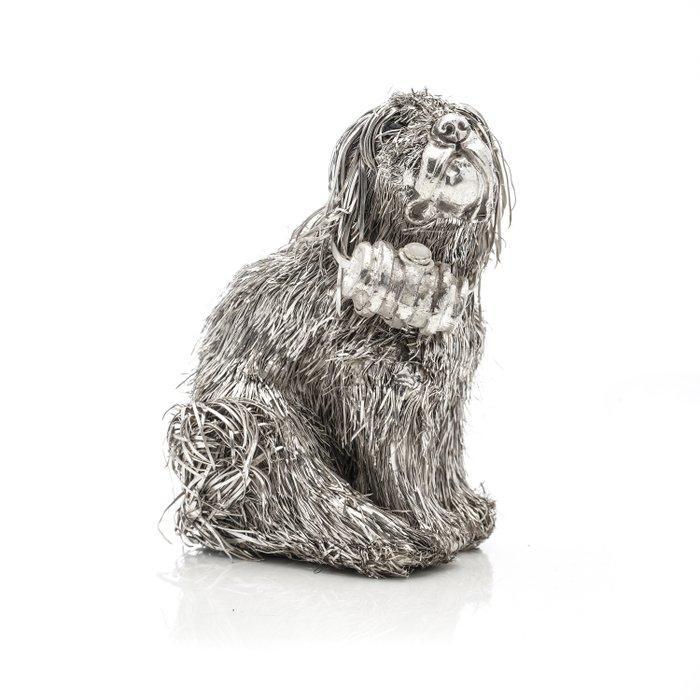 Buccellati - Beeldje - St Bernards dog figurine - Zilver, Antiek en Kunst, Antiek | Goud en Zilver